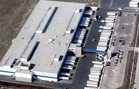 Western Grocers Distribution Centre | Top angle View | Desktop