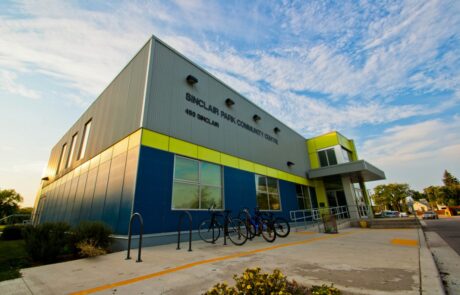 Sinclair Park Recreation Centre – Exterior View Sinclair Park Recreation Centre - Exterior View