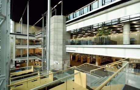 Winnipeg Millennium Library - Interior Lobby area
