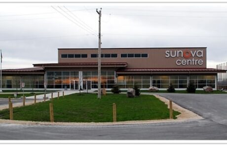 West St. Paul Recreation Centre -Sunova Centre – Exterior View West St. Paul Recreation Centre -Sunova Centre - Exterior View