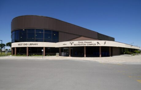 Cindy Klassen Recreation Complex - Front angle view