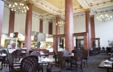 Paterson GlobalFoods Institute – Red River College Lobby Paterson GlobalFoods Institute - Red River College Lobby