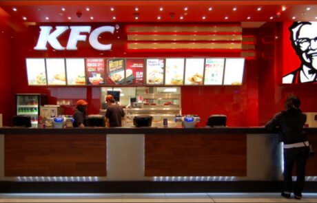 Front angle view of KFC Restaurants 3