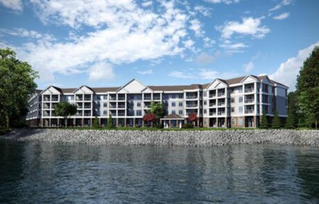River Ridge II Retirement Residence – Exterior View for Desktop River Ridge II Retirement Residence - Exterior View for Desktop