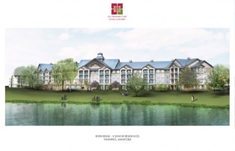 Exterior Rendering of River Ridge II Retirement Residence Exterior Rendering of River Ridge II Retirement Residence