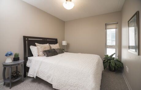Image of the room at University of Winnipeg Commons Student Housing