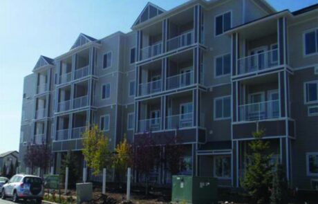 Lewis Estates Retirement Residence | Exterior Close-up View