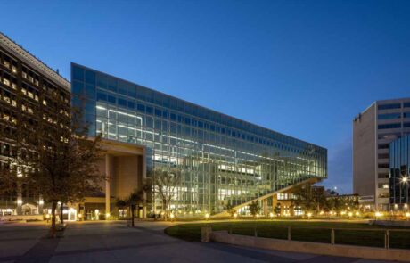Millenium Library | Side View with Lights